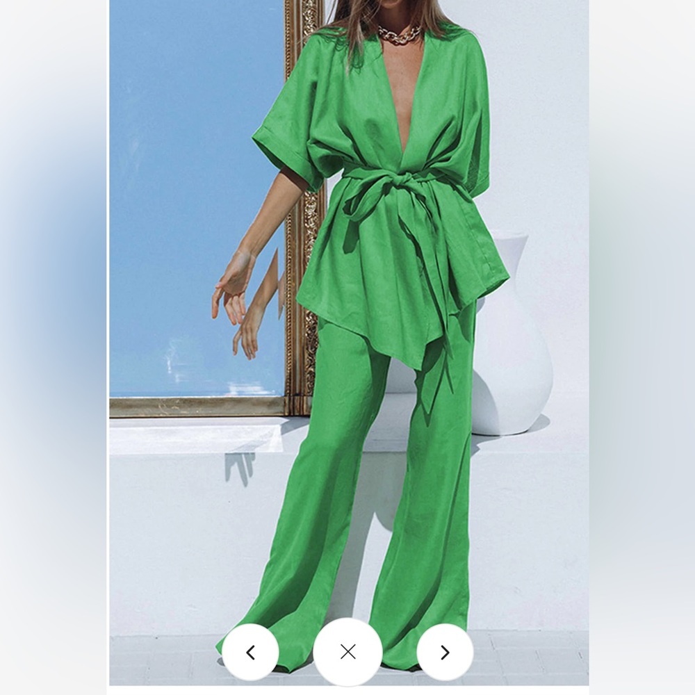 New Linen Summer Set
